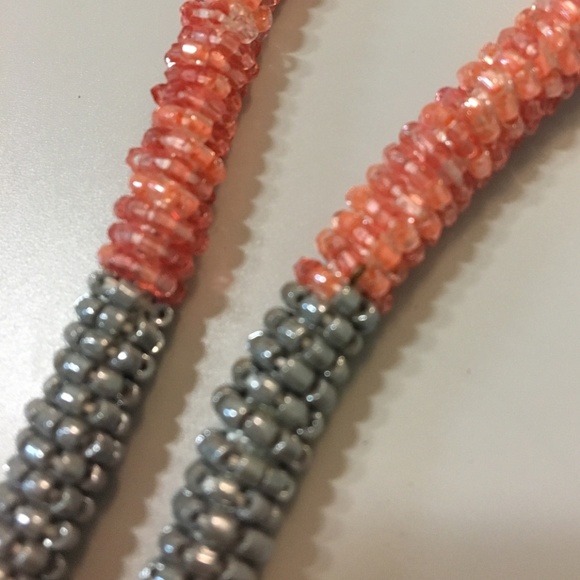 Hand Beaded Keychain - Picture 2 of 3